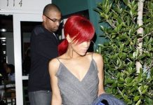 Rihanna & Matt Kemp surprinsi de paparazzi in Santa Monica