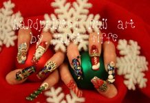 Hot!!! Modele de unghii pentru sarbatorile de iarna
