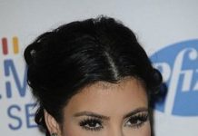 Coafuri stil Kim Kardashian pentru sarbatori