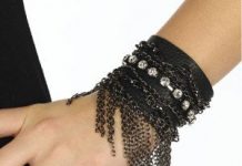 Bratari trendy din piele si lanturi – Modele si tendinte 2011