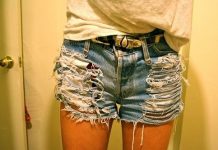 Modele pantaloni scurti din denim rupti – Ghid de purtare