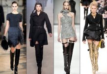 Modele de cizme peste genunchi – Mod de purtare 2011/2012