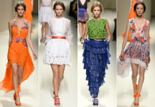 Colectia ultra-feminina Alberta Ferretti pentru primavara 2014