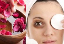 Cum să scapi de cearcane cu incredibilele proprietăți ale apei de trandafiri