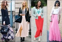 Cum să alegem o fustă maxi în functie de siluetă și înălțime
