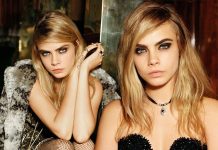 Campania de sărbători Topshop cu Cara Delevingne